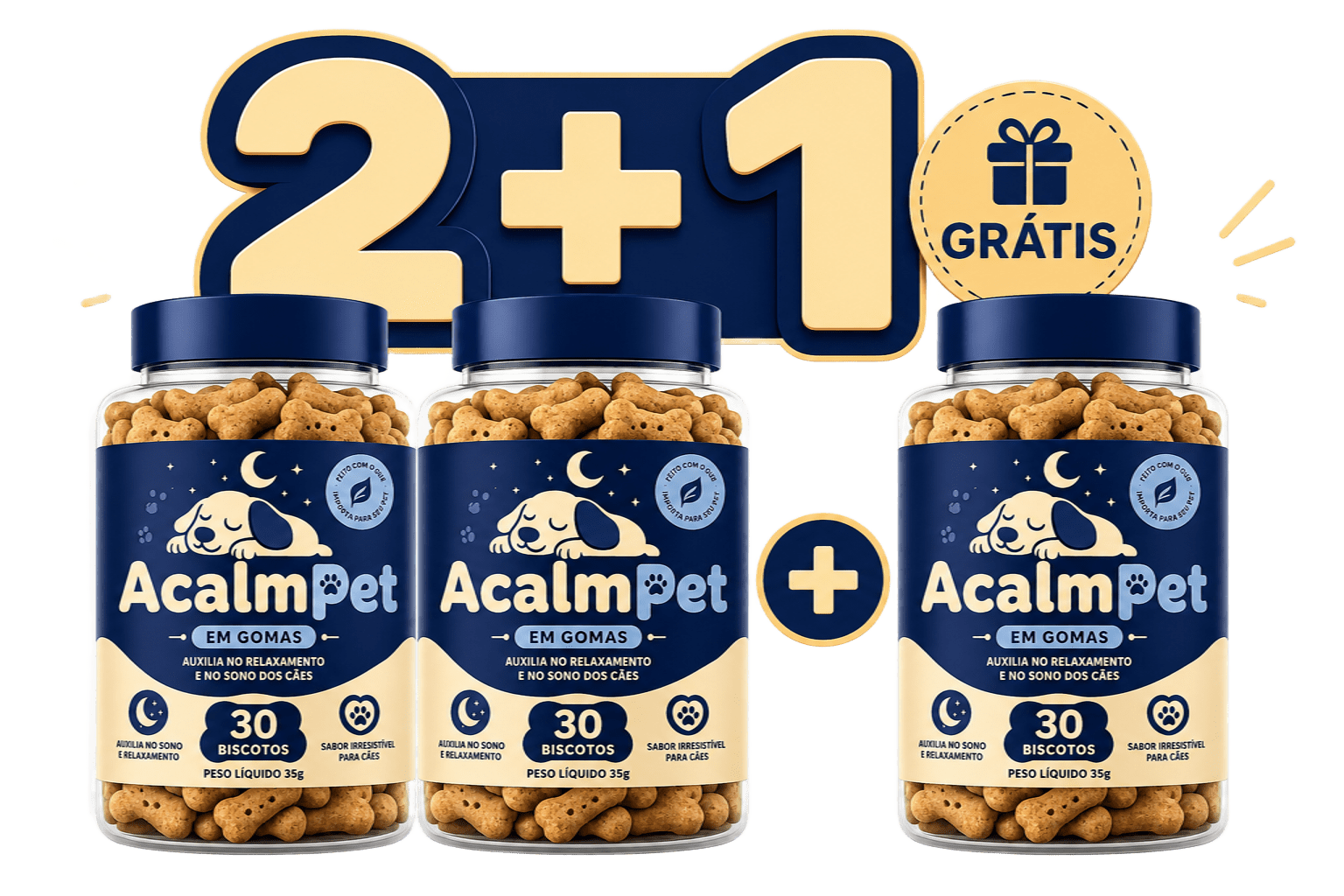AcalmPet - Compre 2 Leve 3