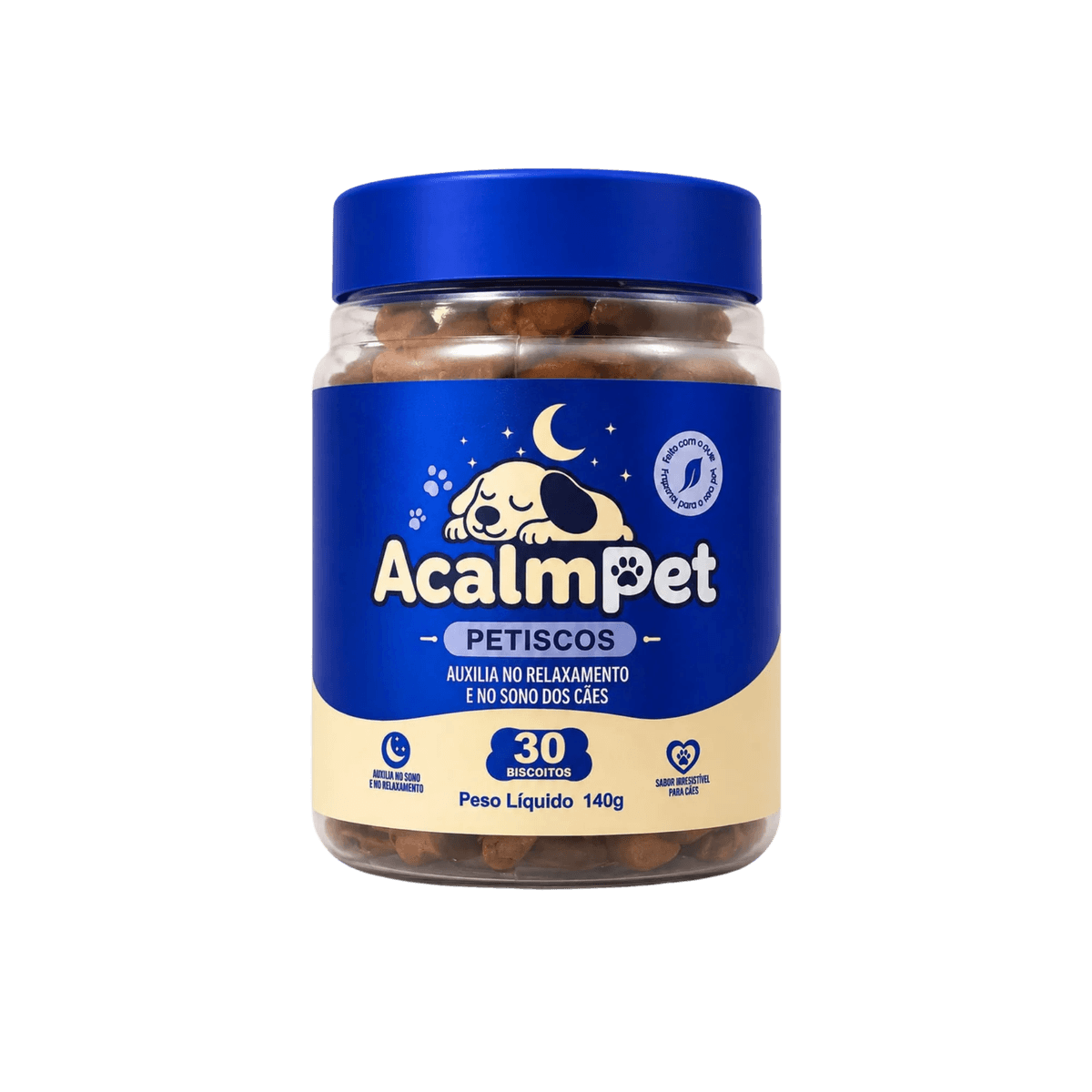 AcalmPet - Biscoitos de Melatonina para Cães